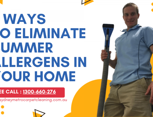 7 Ways To Eliminate Summer Allergens In Your Home