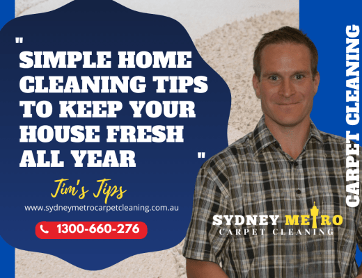 Simple Home Cleaning Tips to Keep Your House Fresh All Year